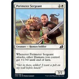 löskort: Ikoria: Lair of Behemoths: Perimeter Sergeant