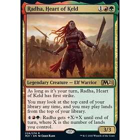 löskort: Core Set 2021: Radha, Heart of Keld