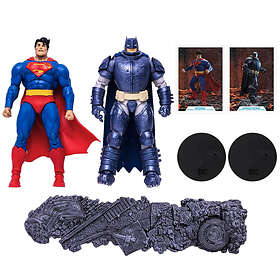 McFarlane Toys DC Comics Multiverse Superman + Armored Batman figure set 18cm