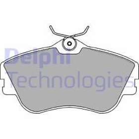 Delphi Auto Parts Bromsbeläggssats, skivbroms LP918