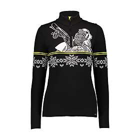 CMP dam maglia vattenavvisande 7h96926 tröja, svart, 48