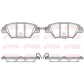 Remsa Bromsbeläggssats, skivbroms 1712.04