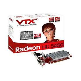 VTX3D Radeon HD5450 DDR3 Passive HDMI 1GB