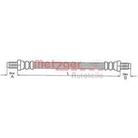 Metzger Bromsslang 4112328