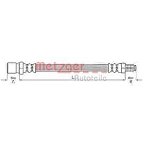 Metzger Bromsslang 4112821