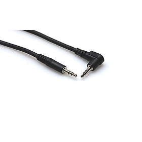 Hosa 3.5mm - 3.5mm (angled) 0,9m