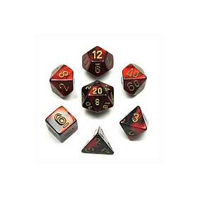 Set 7 Gemini Black/Red/Gold