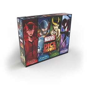 Dice Throne: Scarlet Witch, Thor, Loki and Spider-Man