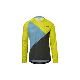 Giro Roust Cykelblus med långa ärmar MTB Storlek L Gulgrön skugga