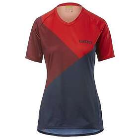 Giro Roust Women Cykelblus med korta ärmar MTB Storlek M Röd skugga