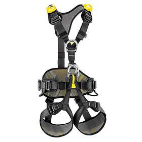 Petzl AVAO BOD 1 klätterrem, svart/gul, 1