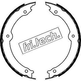 Bromsbackar, sats, parkeringsbroms fri.tech. 1115,323