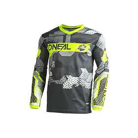 O'Neal Herr Element Jersey Camo, Grey/Gul, L