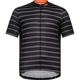 Odlo Mäns Essential Print kortärmad maillot de cyclisme med hel dragkedja och st