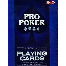 Pro Poker Plastic Playing cards 63x89 mm (kortlek)