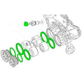 Hope V4 Caliper Seal Kit Complete Svart