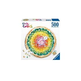 Ravensburger Cirkelpussel med 500 Pizza