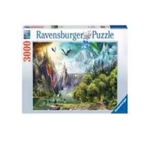 Ravensburger 16462 Puzzle 3000 Règne des 2D 17954 000