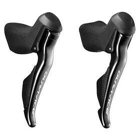 Shimano Dura Ace Di2 R9150 Left Brake Lever With Electronic Shifter Svart 2s