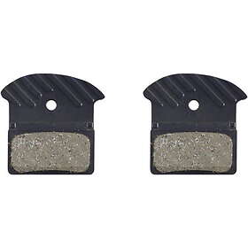 Shimano J05a Resin Brake Pads With Spring Grå