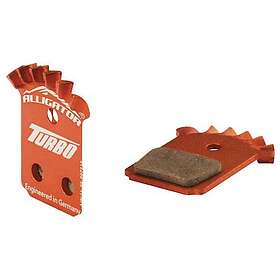 Alligator Shimano Xtr/xt Turbo Organic Disc Brake Pads Guld