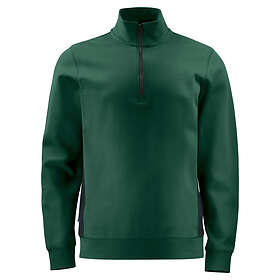 Projob 2128 Sweatshirt 1/2 Zip Skogsgrön 4XL