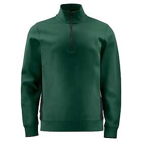 Projob 2128 Sweatshirt 1/2 Zip Skogsgrön M