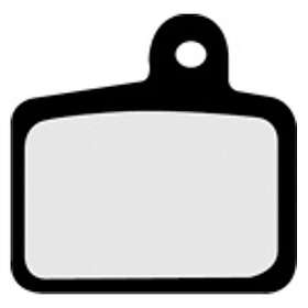 EBC Brakes Cfa466 Brake Pads For Hayes Ride/dyno Grönt