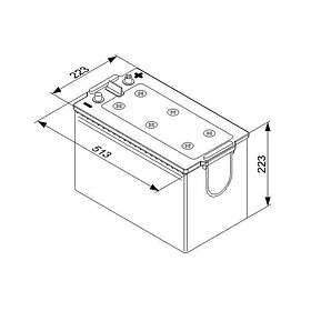 Bosch Batteri 0 092 T50 770