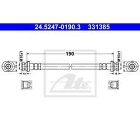 ATE Bromsslang 24.5247-0190.3