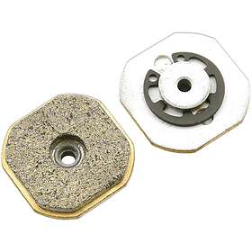 CL Brakes 4001vrx Sintered Disc Brake Pads With Ceramic Treatment Grå