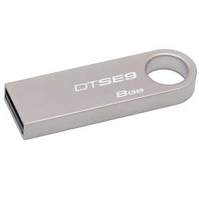 Klæbrig Tæmme Politibetjent Kingston USB DataTraveler SE9 8GB - Find det rigtige produkt og pris med  Prisjagt.