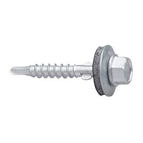 PROF Pvc-Takskruv C4 Hex 4.8X35 100St