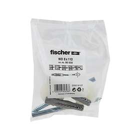 Fischer 80658 Kit cheville murale 2 avec vis