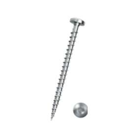 Drive Spunskrue 4,0x16 mm med panhoved og AT kærv AT20, elforzinket (100 stk.)