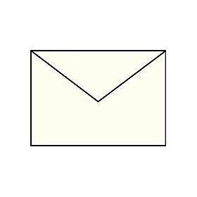 C6 Rössler Kuvert 5p elfenben