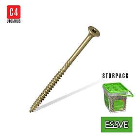 Essve ESSDRIVE Träskruv mm CorrSeal försänkt C4 800