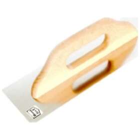 EPM smooth stainless steel float, wooden handle 270x130mm (E-323-6270)