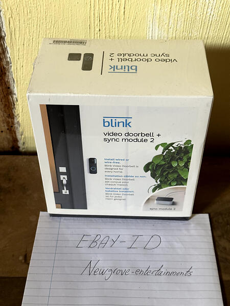 Blink Smart Video Doorbell with Sync Module 2