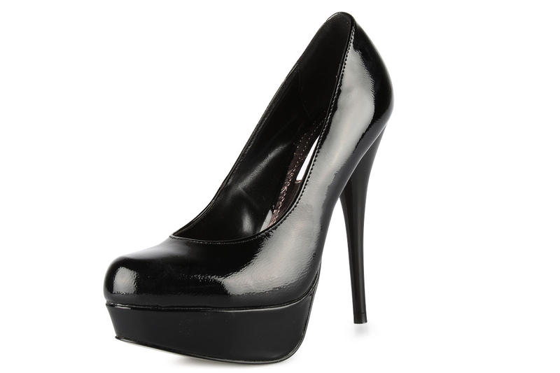 STEVEMADDEN CARY BLACK LEATHER