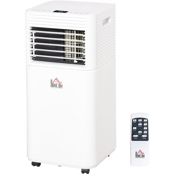 Homcom 7000btu/9000 Btu Portable Air Conditioner 4 M ...
