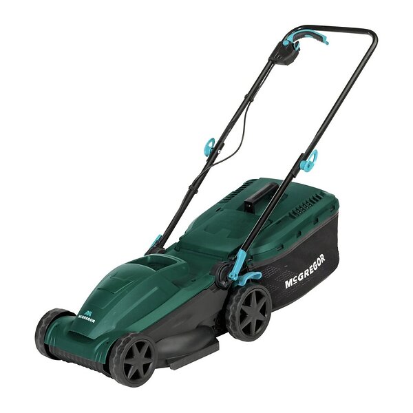 Bosch rotak 1400w 37cm rotary lawn store mower 230v