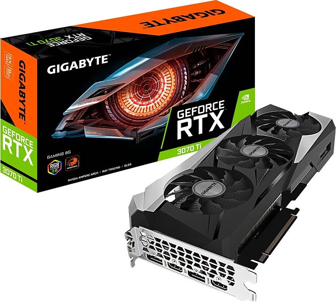 Gigabyte GeForce RTX 3070 Ti Gaming 2xHDMI 2xDP 8GB