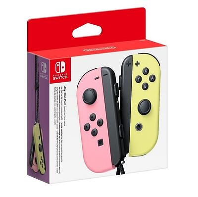 Nintendo Switch Joy-Con Pair (Pastel Pink / Yellow)  ...