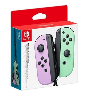Nintendo Switch Joy-Con Pair (Pastel Purple / Green) ...