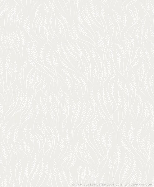 Littlephant Meadow Light grey tapet 1473L