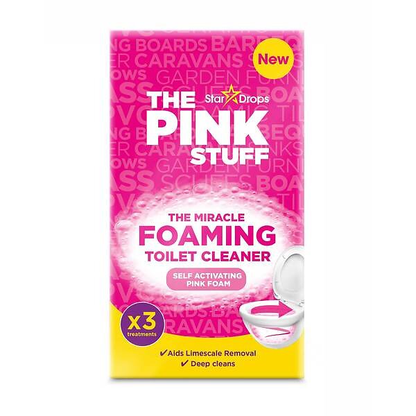 The Pink Stuff Miracle Foaming Toilet Cleaner 3x100g ...