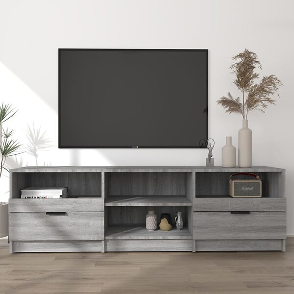 vidaXL Support TV grå sonoma 150x33,5x45 cm konstrue ...