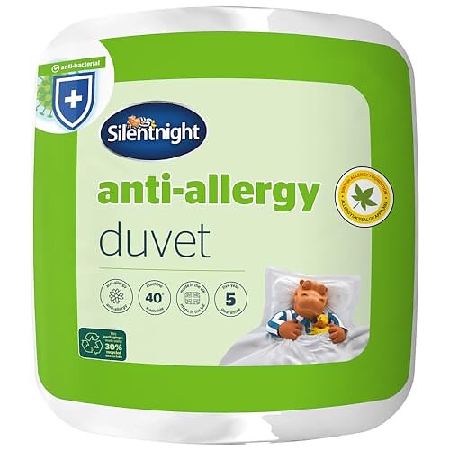 Silentnight Anti Allergy Single Duvet 10.5 Tog All Y ...