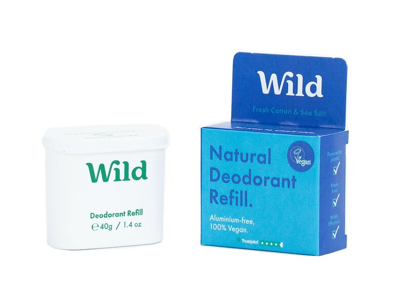 Fresh Wild Cotton & Sea Salt Deodorant Refill 40g
